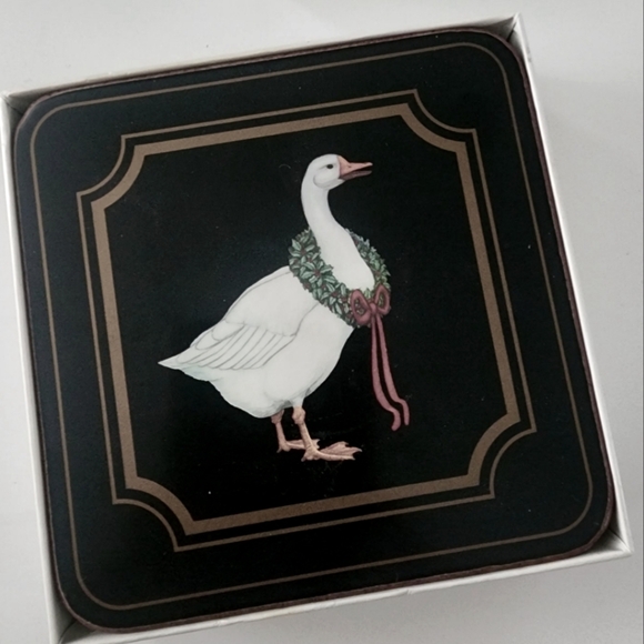 Set of 6 Acrylic Coasters Pimpernel De Luxe Finish Traditional Collectio… - Picture 1 of 8